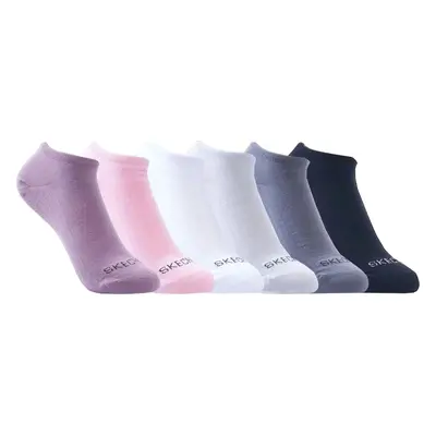 Set dámských ponožek Skechers 6pk Womens No Show Socks S114230-AST