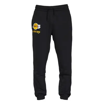 Černé pánské tepláky New Era NBA Team Los Angeles Lakers Logo Jogger 60284788