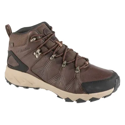 Hnědé pánské nepromokavé kožené turistické boty Columbia Peakfreak II Mid Outdry Leather 2100701