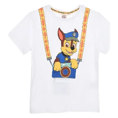 BÍLÉ CHLAPECKÉ TRIČKO PAW PATROL