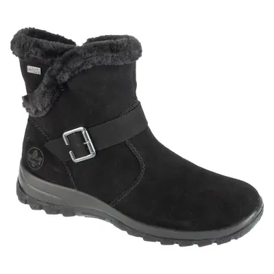 Černé dámské nízké kozačky Rieker Booties L7179-00