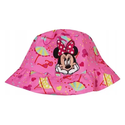 Růžový dívčí klobouk Disney Minnie Mouse