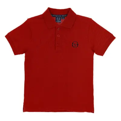 SERGIO TACCHINI - ČERVENÉ CHLAPECKÉ POLO TRIČKO