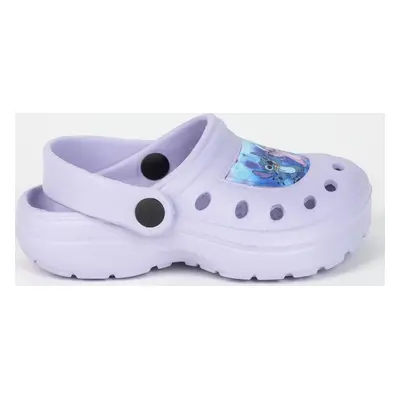 Světle fialové dívčí crocs Disney - Stitch