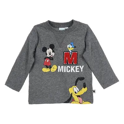 MICKEY MOUSE TMAVĚ ŠEDÉ CHLAPECKÉ TRIČKO