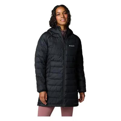 Černá dámská dlouhá prošívaná bunda Columbia Powder Lite II Mid Jacket 2089371010