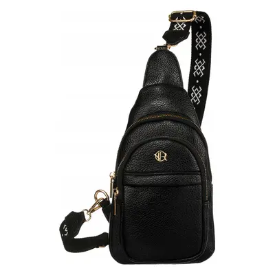 Rovicky Černá crossbody taška s odnímatelnou peněženkou R-KP-01-F19