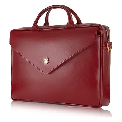 ELEGANTNÍ BORDO DÁMSKÁ TAŠKA NA NOTEBOOK FL15 POSITANO BURGUNDY