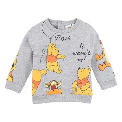 ŠEDÁ KOJENECKÁ MIKINA WINNIE THE POOH