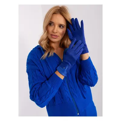 Modré elegantní rukavice -AT-RK-239507.53P-cobalt