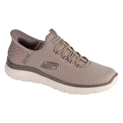 Šedohnědé pánské tenisky Skechers Slip-Ins Summits - High Range 232457-TPE