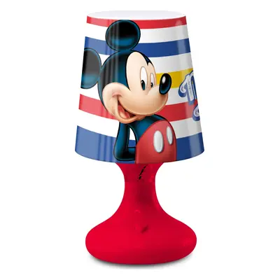 Mickey Mouse dětská LED lampa mini - pruhy