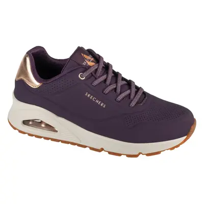 Fialové dámské tenisky Skechers Uno-Shimmer Away 155196-DKPR