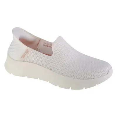 Smetanové dámské tenisky Skechers Slip-Ins: GO WALK Flex - Relish 124963-OFWT