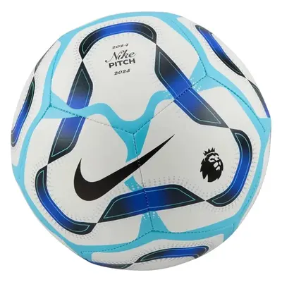 Bílý fotbalový míč s barevnými vzory Nike Premier League Pitch Ball FZ3048-101