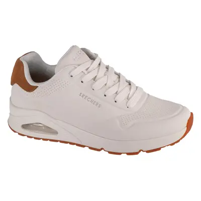 Bílé pánské tenisky Skechers Uno - Suited On Air 183004-WHT