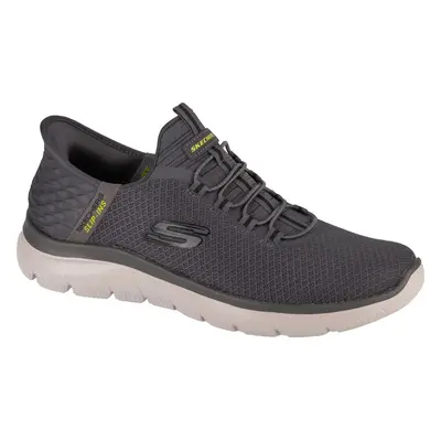 Tmavě šedé pánské tenisky Skechers Slip-Ins Summits - High Range 232457-CHAR