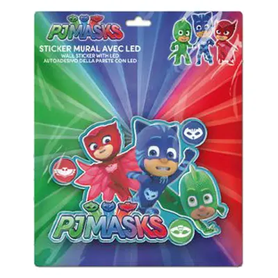 PJ Masks samolepící nástěnná LED lampa