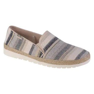 Vzorované dámské espadrilky Skechers Flexpadrille 3.0 - Serene Lines 113975-BLMT