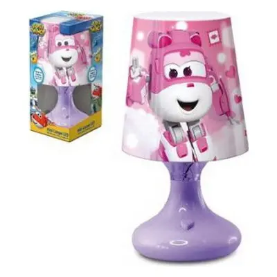 Super Wings růžová mini LED lampa