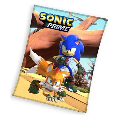 Dětská hřejivá fleecová deka Sonic