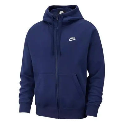 Tmavě modrá pánská mikina Nike Sportswear Club Fleece Hoodie BV2645-410