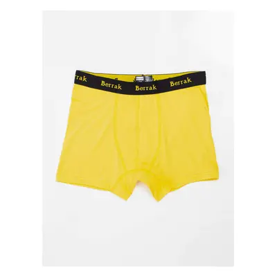 Pánské žluté boxerky BR-BK-4476.28P-yellow