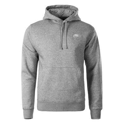 Šedá pánská mikina Nike Sportswear Club Fleece Hoodie BV2654-063