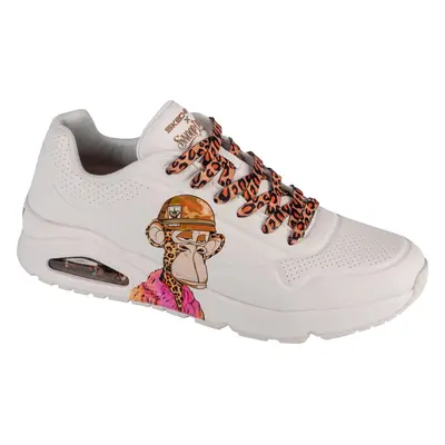 Bílé kožené tenisky Skechers Uno - Dr. Bombay 251014-WHT