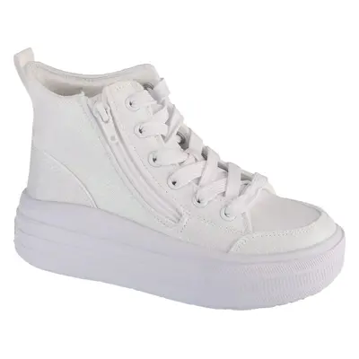 Bílé dívčí třpytivé tenisky Skechers Hyperlift 310253L-WHT