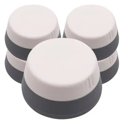 Šedá sada 5 silikonových cestovních dóz Set of 5 silicone travel jars, GREY, Wings