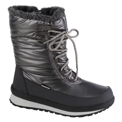 Šedé lesklé dámské sněhule CMP Harma Wmn Snow Boot 39Q4976-U911