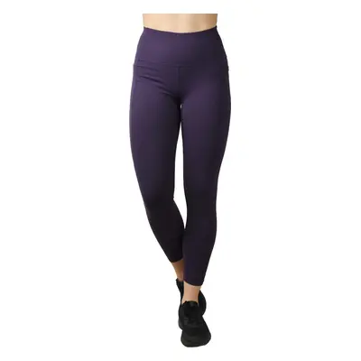 Fialové dámské legíny Skechers Go Walk High Waisted 7/8 Legging W03LG31B-DKPR