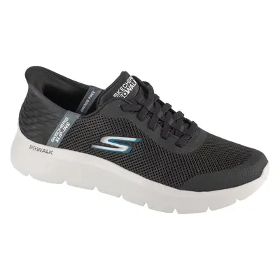 Černé pánské tenisky Skechers Slip-Ins: Go Walk Flex - Hands Up 216324-BKGY