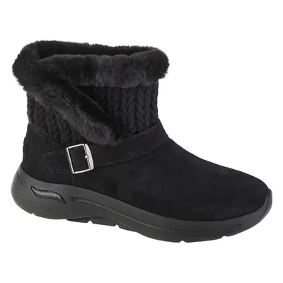 Černé dámské boty Skechers Go Walk Arch Fit - True Embrace 144422-BBK