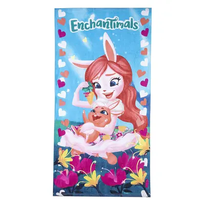 Girls' Enchantimals - Modrá dívčí ručník