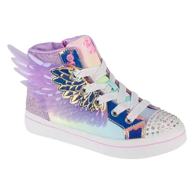 Světle fialové dívčí svítící tenisky Skechers Twi-Lites 2.0-Unicorn Wings 314401L-MLT