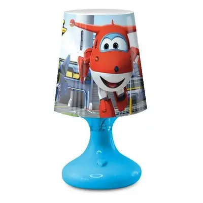 Super Wings modrá mini LED lampa