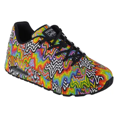 Vzorované dámské tenisky Skechers Uno - Infinite Drip 177960-MLT