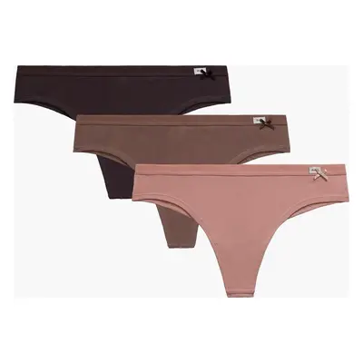 Sada 3 tanga kalhotek Atlantic 3CLP-005 A'3 S-XL