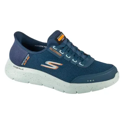 Tmavě modré pánské tenisky Skechers Slip-Ins: Go Walk Flex - Waterproof 216330-NVY