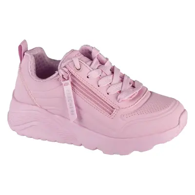 Růžové dívčí tenisky Skechers Uno Lite - Easy Zip 310387L-LTPK