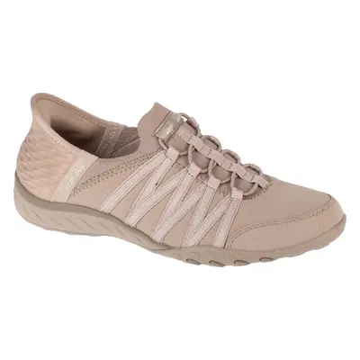 Béžová taupe dámské tenisky Skechers Slip-ins: Breathe Easy - Roll With Me 100593-TPE