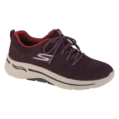 Vínové dámské tenisky Skechers Go Walk Arch Fit Unify 124403-BURG