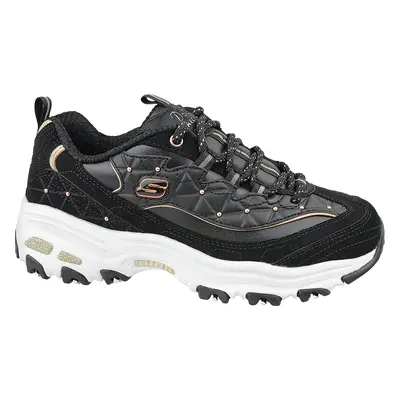 Černé dámské sneakersy SKECHERS D'Lites 13087-BKRG