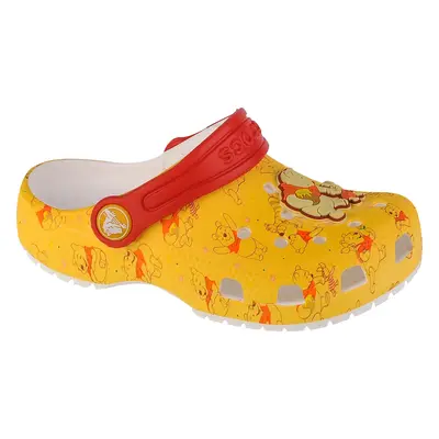 Žluté dětské nazouváky Crocs Classic Disney Winnie The Pooh T Clog 208358-94S