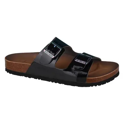 Černé dámské nazouváky Skechers Granola-Gloss Floss 163030-BLK