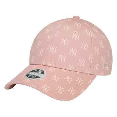 Pudrová dámská kšiltovka New Era Wmns Monogram 9FORTY New York Yankees Cap 60434993