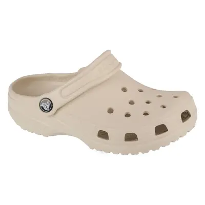 Béžové dětské nazouváky Crocs Classic Clog Kids 206991-2Y2