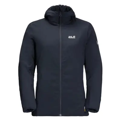 Tmavě modrá dámská sportovní bunda Jack Wolfskin Jwp Atmos Jkt W 1206521-1010